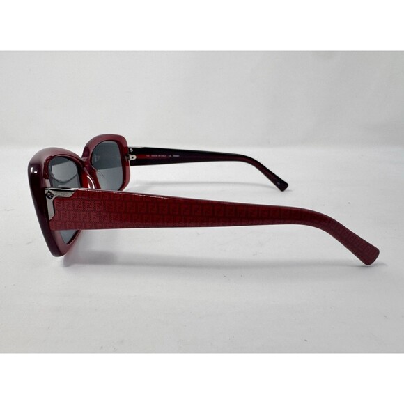 Fendi FS5210 Sunglass Frames Only 55-15-135 Red Burgundy Italy 604 Authentic main image 5